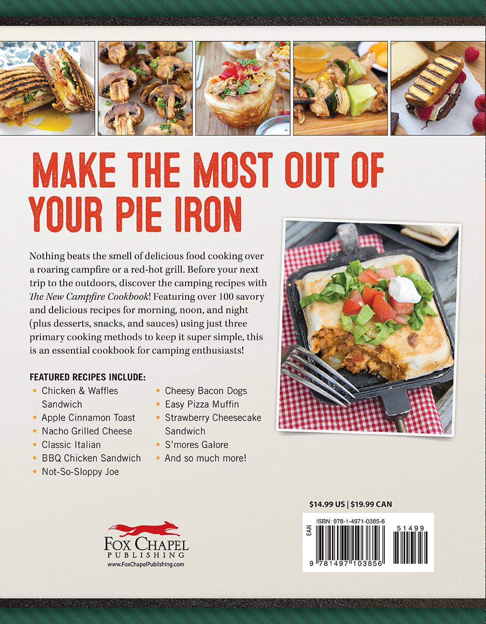 The New Campfire Cookbook - Fox Chapel Publishing Co.