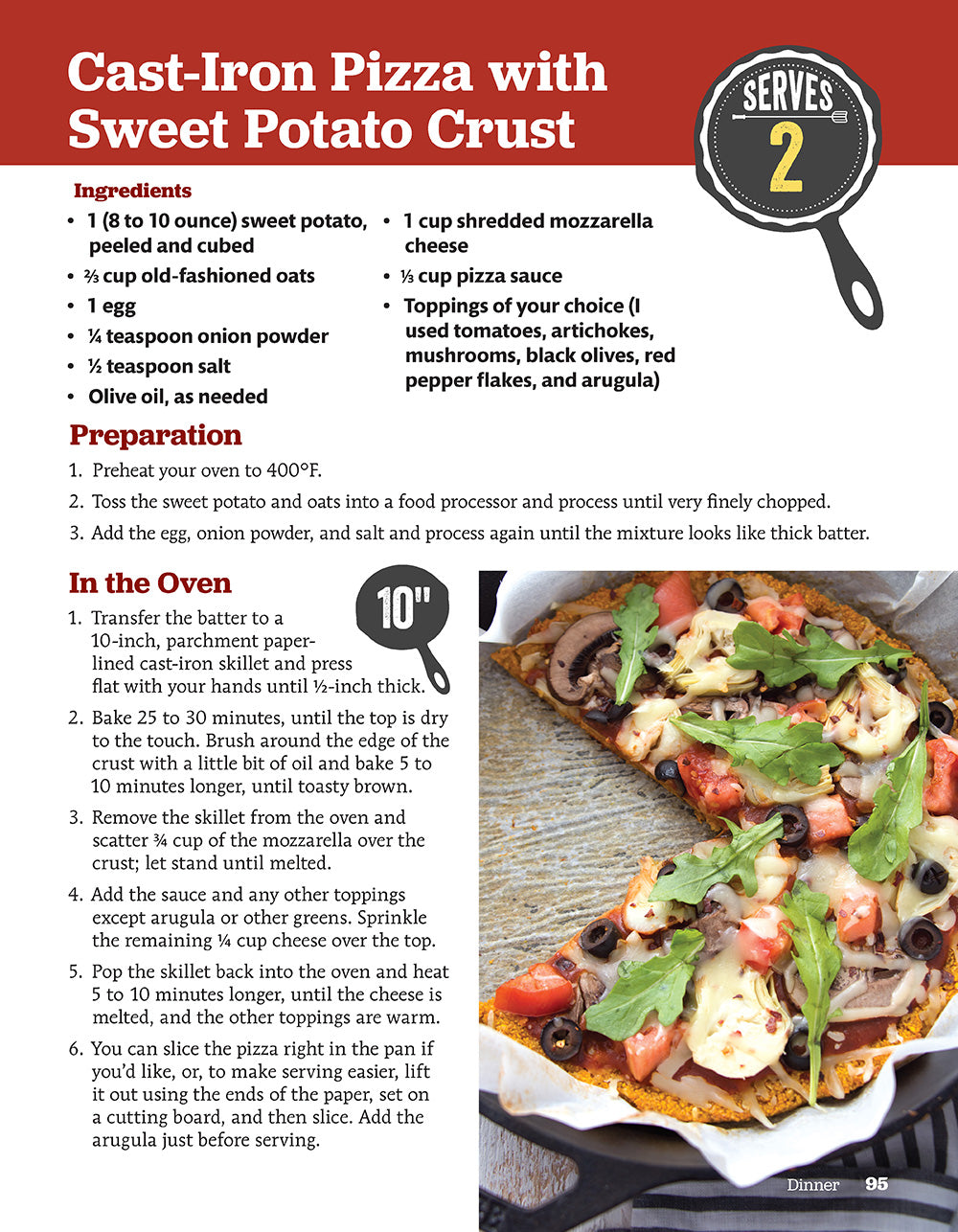 Beef Taco Cast Iron Pizza - Charlotte Shares