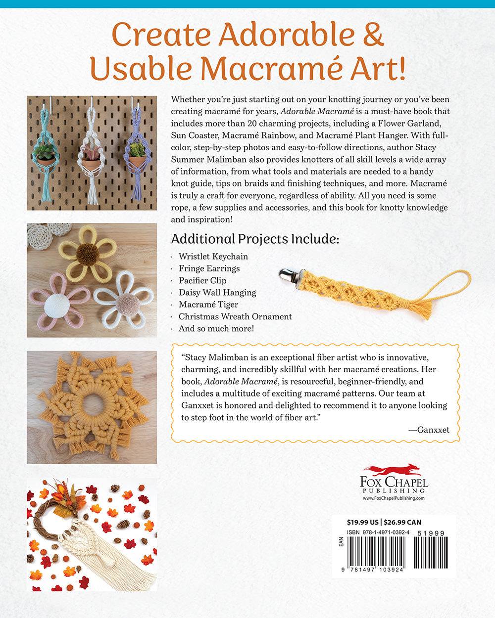 Adorable Macramé - Fox Chapel Publishing Co.