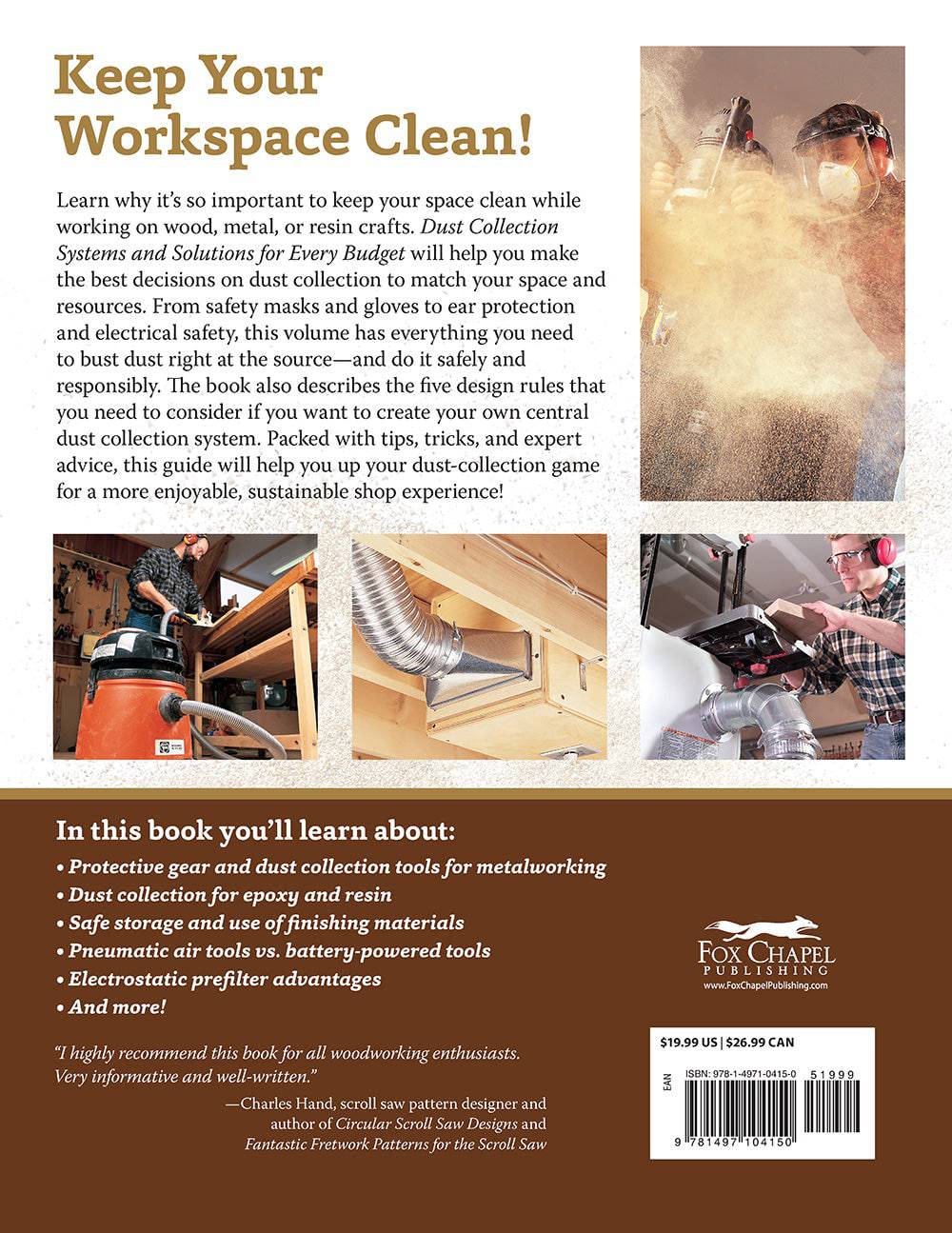 Dust Collection Systems and Solutions for Every Budget - Fox Chapel Publishing Co.