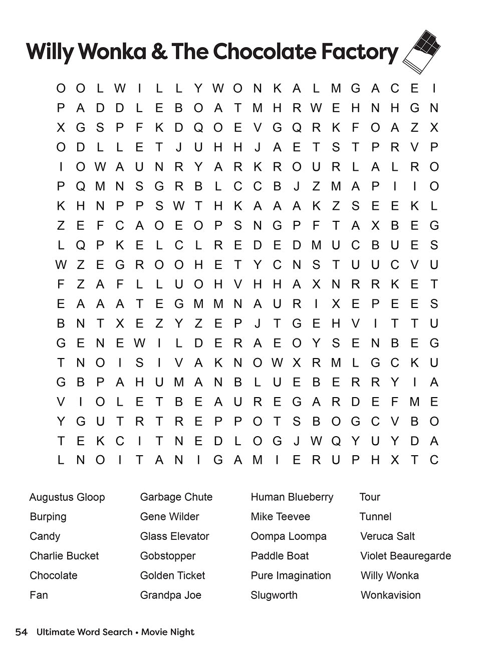 Ultimate Word Search Movie Night – Fox Chapel Publishing Co.