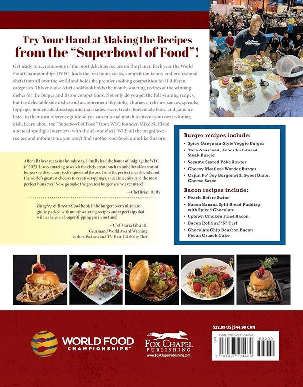 Burgers & Bacon Cookbook - Fox Chapel Publishing Co.