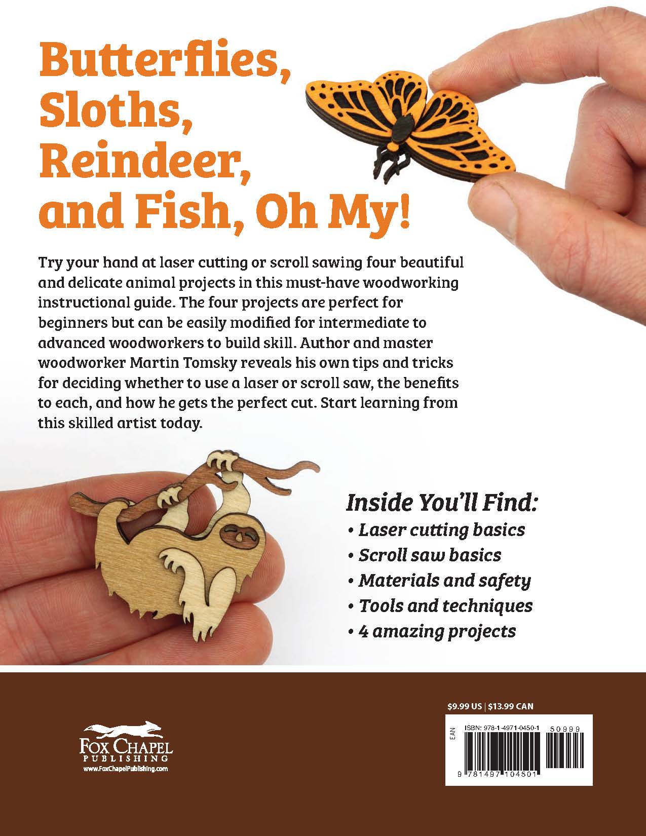 Layered Animal Projects for Your Laser Cutter and Scroll Saw - Fox Chapel Publishing Co.