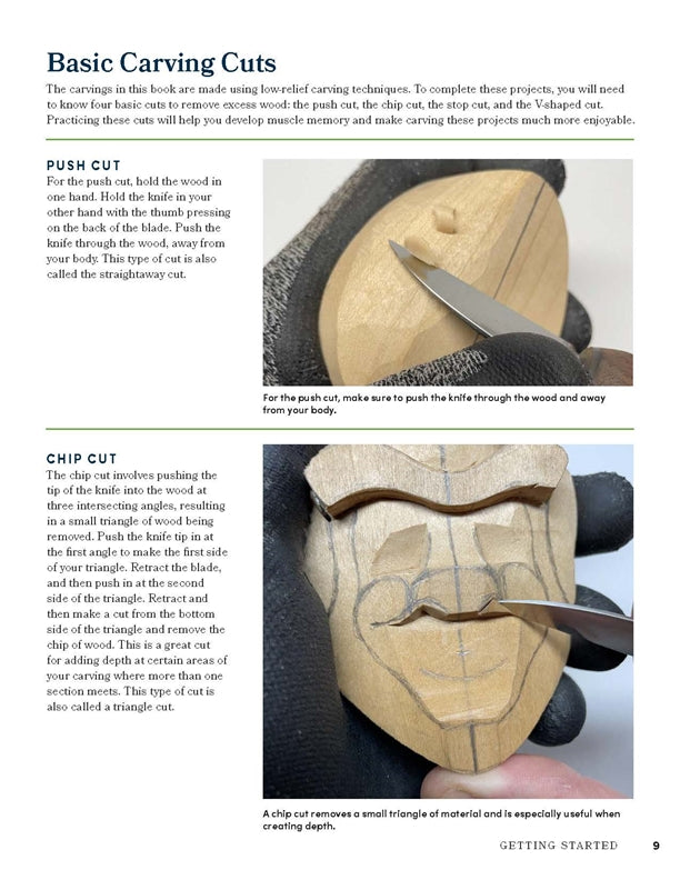 Beginner's Guide to Carving Low-Relief Caricature Faces