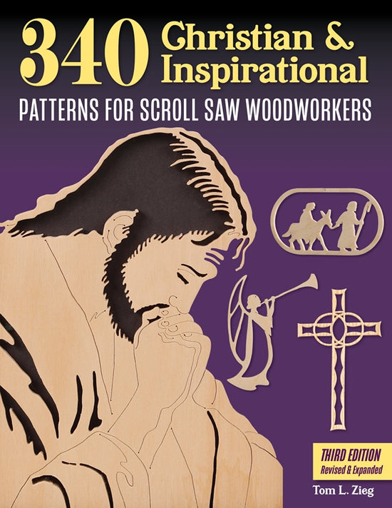 Religious Scroll Patterns 340 Christian & Inspirational Patterns for Scroll Saw Woodworkers, Thi