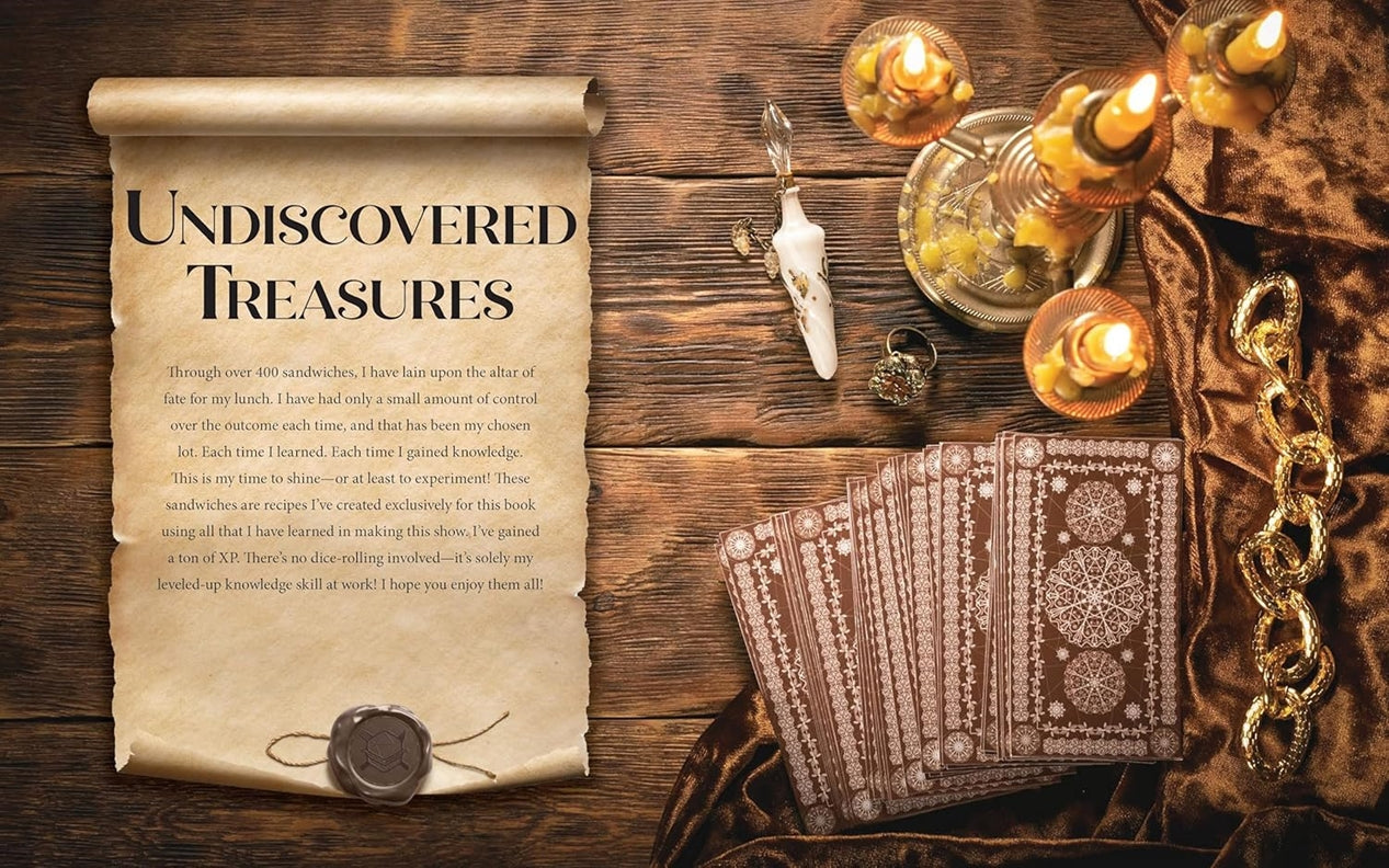 Roll for Sandwich® Cookbook for Gaming Enthusiasts and Adventurous Eaters
