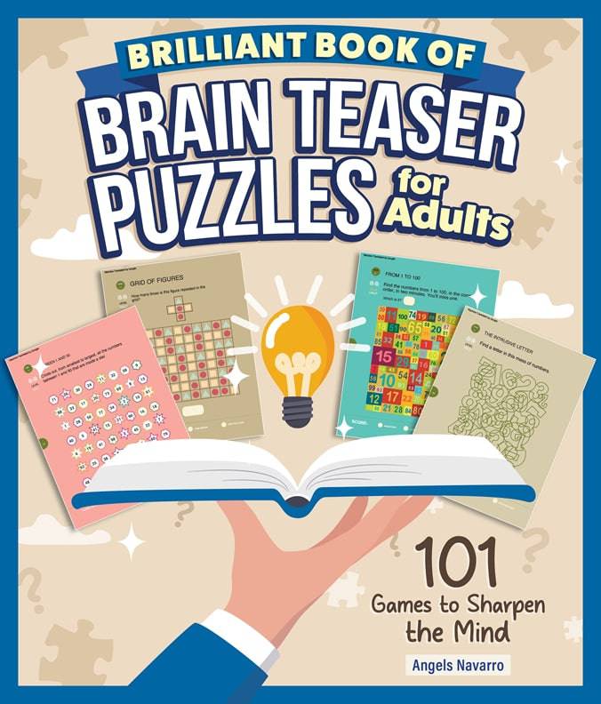 Brilliant Brain Teaser Puzzles for Adults – Fox Chapel Publishing Co.