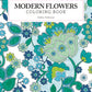 Modern Flowers Coloring Book