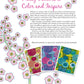 Modern Flowers Coloring Book