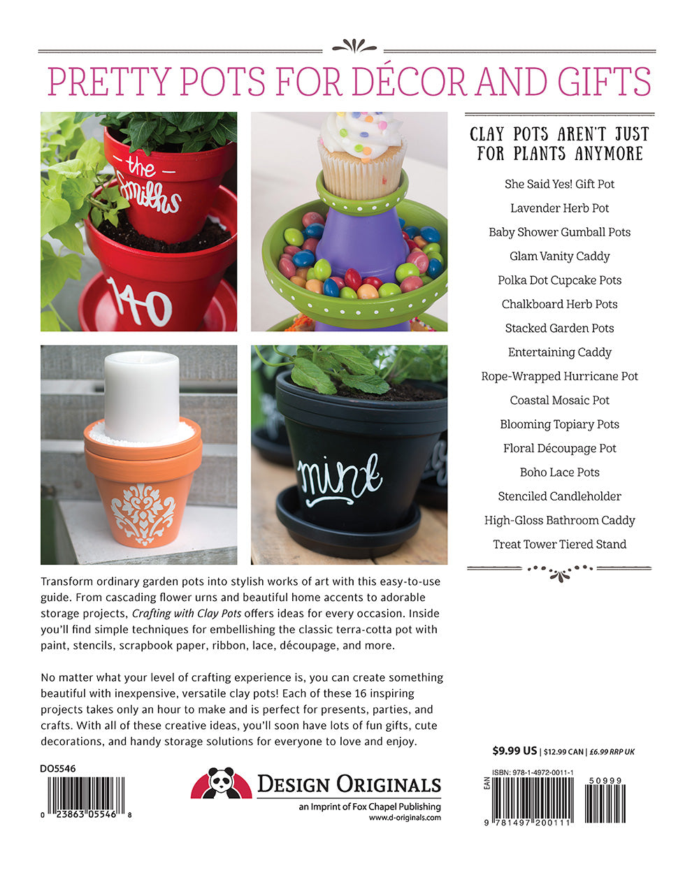 Crafting with Clay Pots - Fox Chapel Publishing Co.