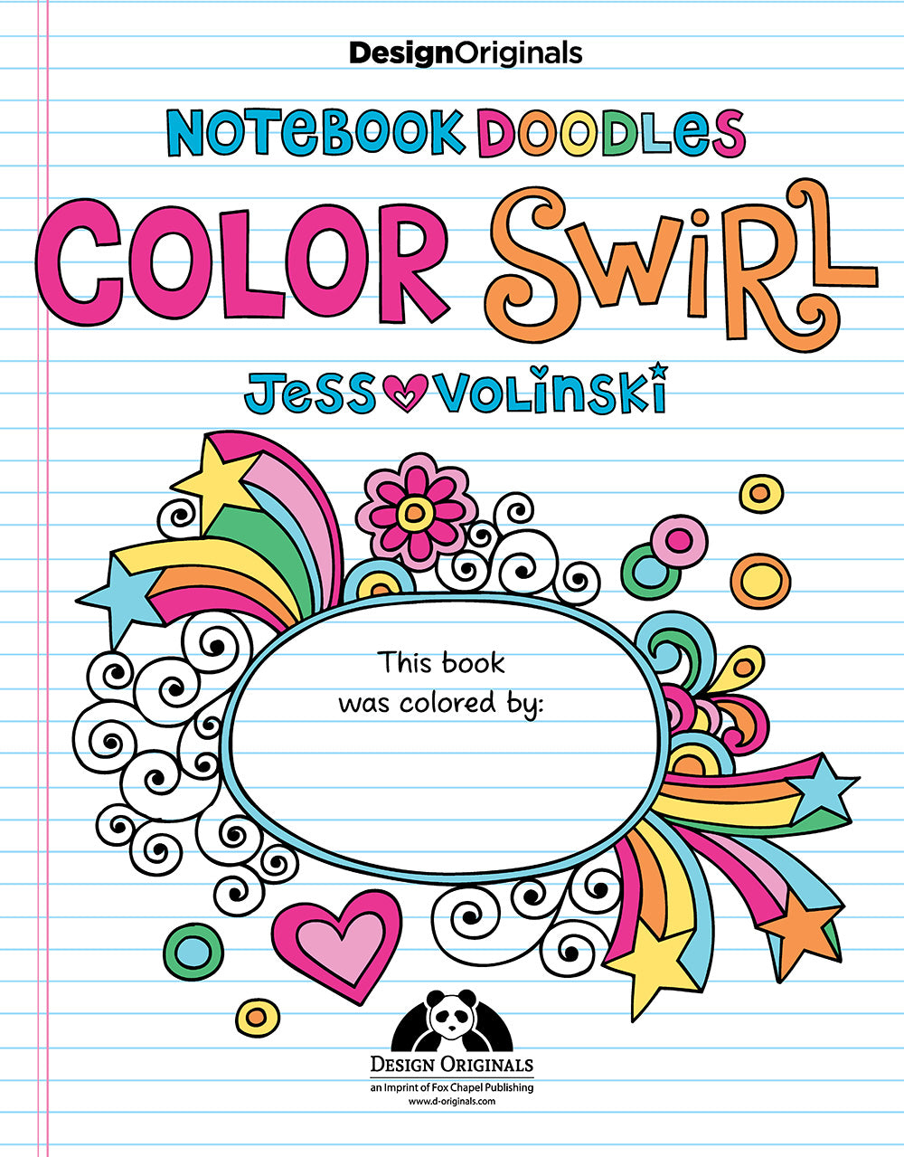 Notebook Doodles Color Swirl