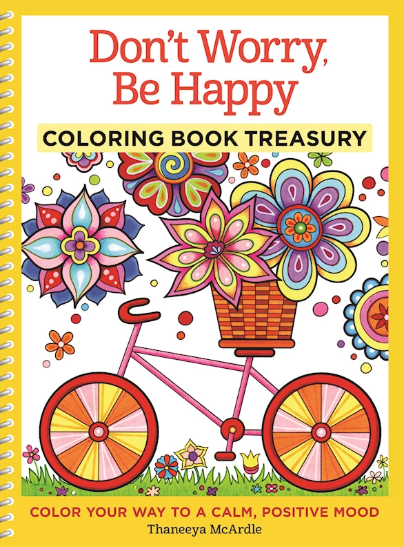 Don't Worry, Be Happy Coloring Book Treasury