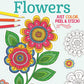 Color Your Own Stickers Flowers