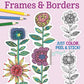 Color Your Own Stickers Frames & Borders