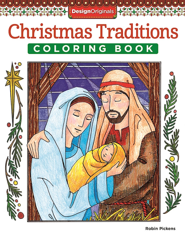 Christmas Traditions Coloring Book