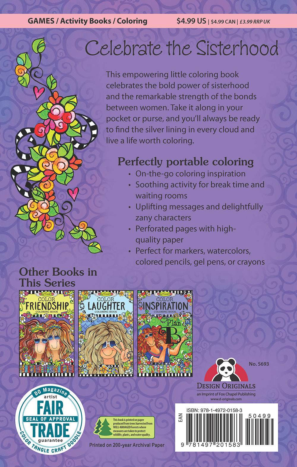 Color Sisterhood Coloring Book