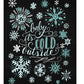 Chalk-Style Holiday Coloring Book