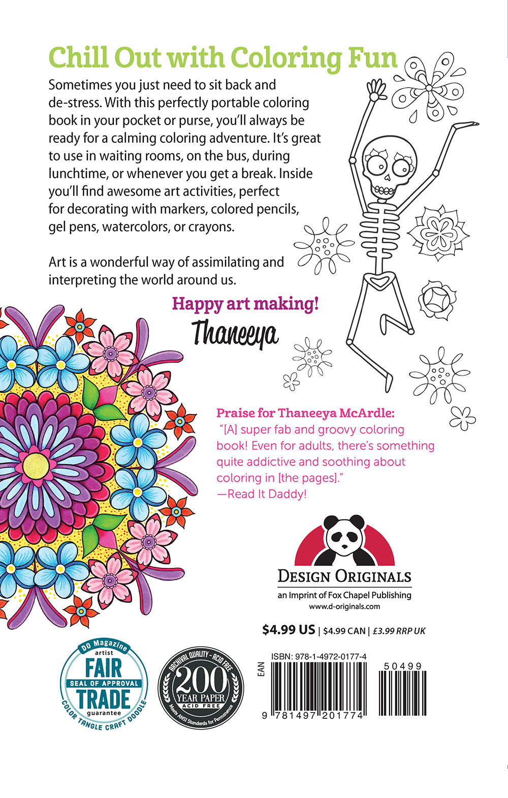 Color Cool Coloring Book - Fox Chapel Publishing Co.