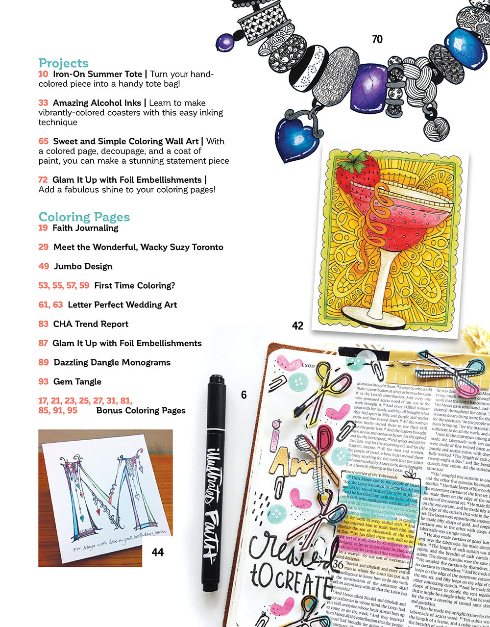 Color, Tangle, Craft, Doodle (#4) - Fox Chapel Publishing Co.