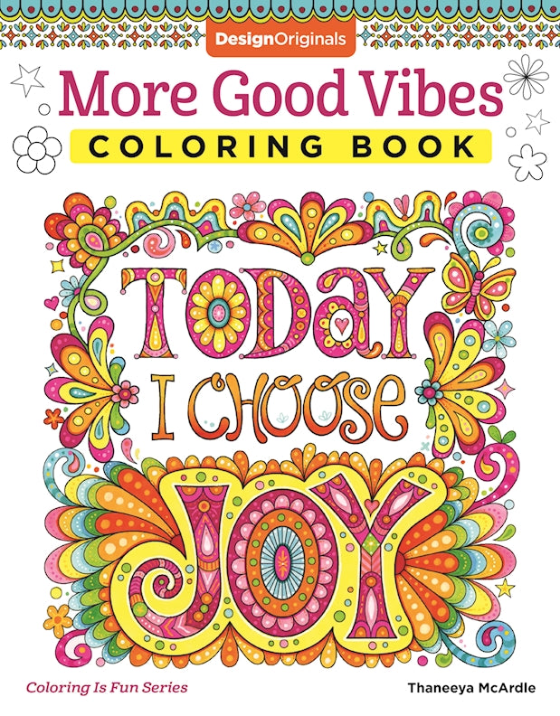 More Good Vibes Coloring Book - Fox Chapel Publishing Co.