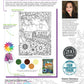 KC Doodle Art Fantasy Garden Coloring Book