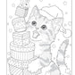 Santa's Furry Helpers Coloring Book