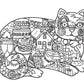 Happy Cats Coloring Book