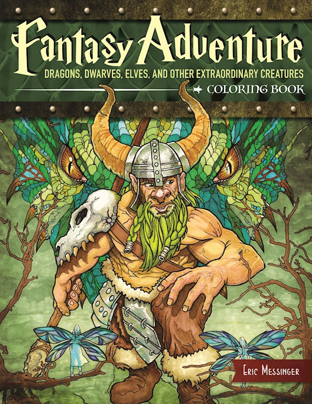 Fantasy Adventure Coloring Book