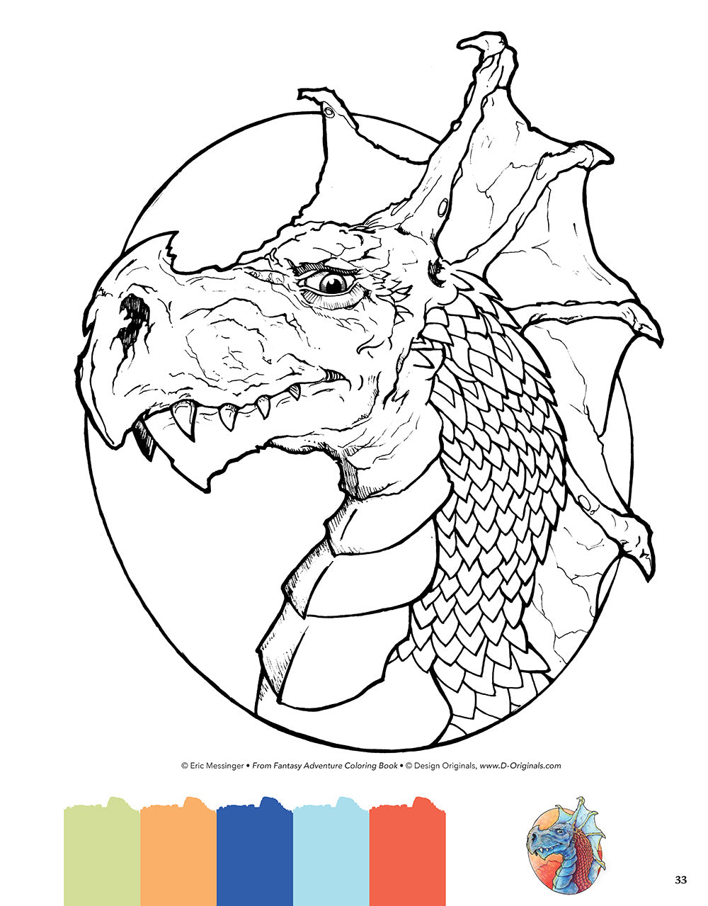 Fantasy Adventure Coloring Book - Fox Chapel Publishing Co.