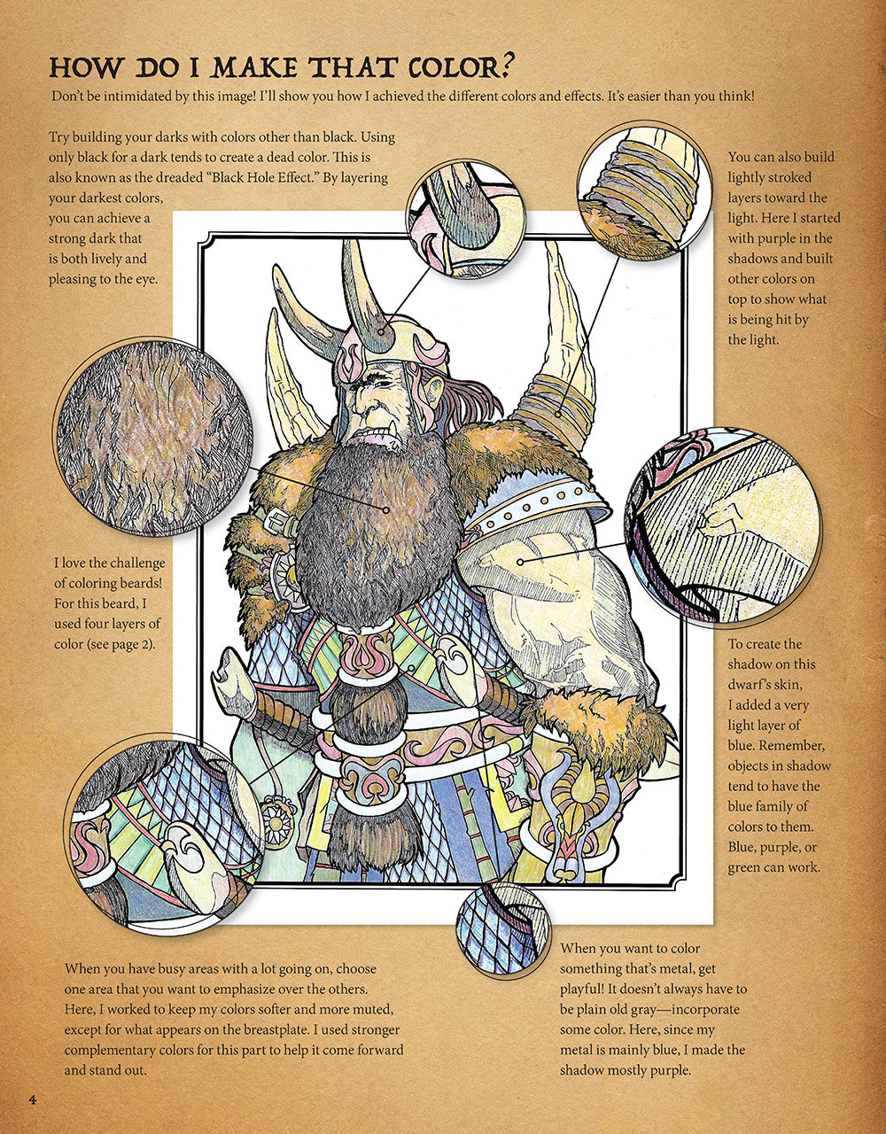 Fantasy Adventure Coloring Book - Fox Chapel Publishing Co.