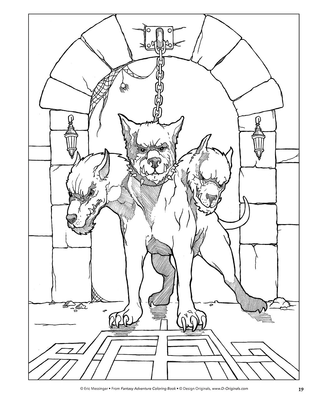 Fantasy Adventure Coloring Book - Fox Chapel Publishing Co.