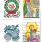 Ultimate Christmas Coloring Book Treasury