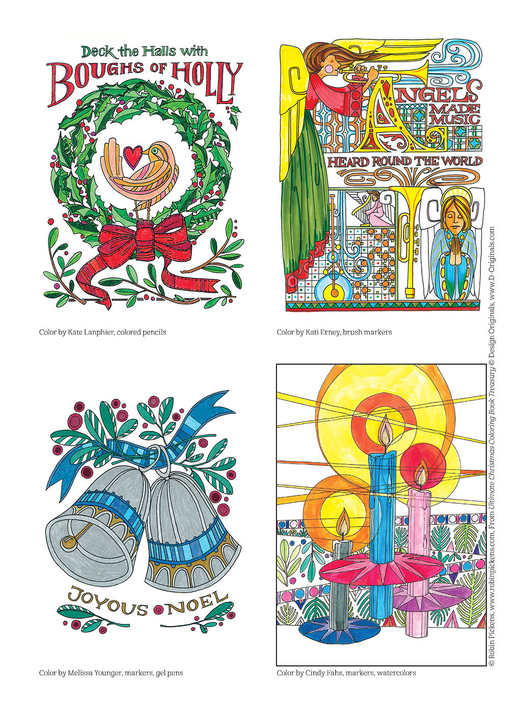 Ultimate Christmas Coloring Book Treasury Fox Chapel Publishing Co.