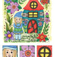 KC Doodle Art Woodland Whispers Coloring Book