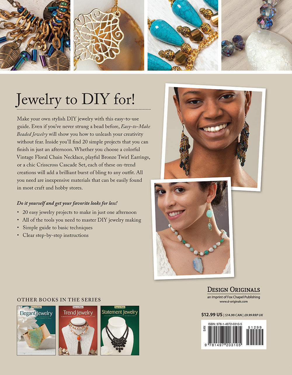 Easy-to-Make Beaded Jewelry - Fox Chapel Publishing Co.