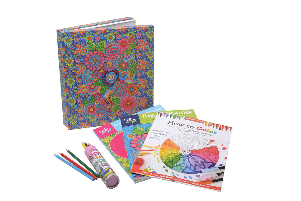 Hello Angel Coloring Book Gift Set