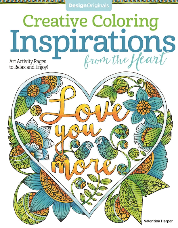 Creative Coloring Inspirations from the Heart - Fox Chapel Publishing Co.