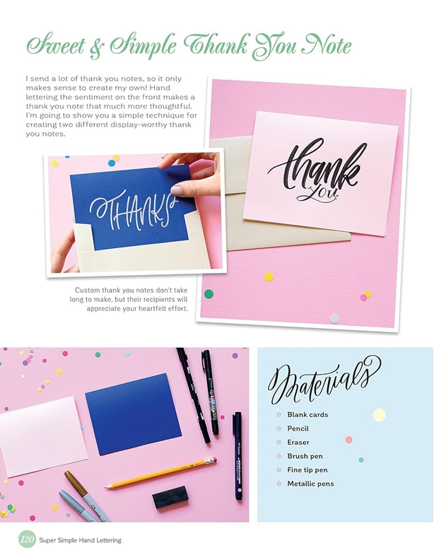 Super Simple Hand Lettering Super Simple Hand Lettering | Fox Chapel Publishing Co.