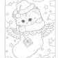 Santa's Kitty Helpers Holiday Coloring Book