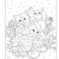 Santa's Kitty Helpers Holiday Coloring Book