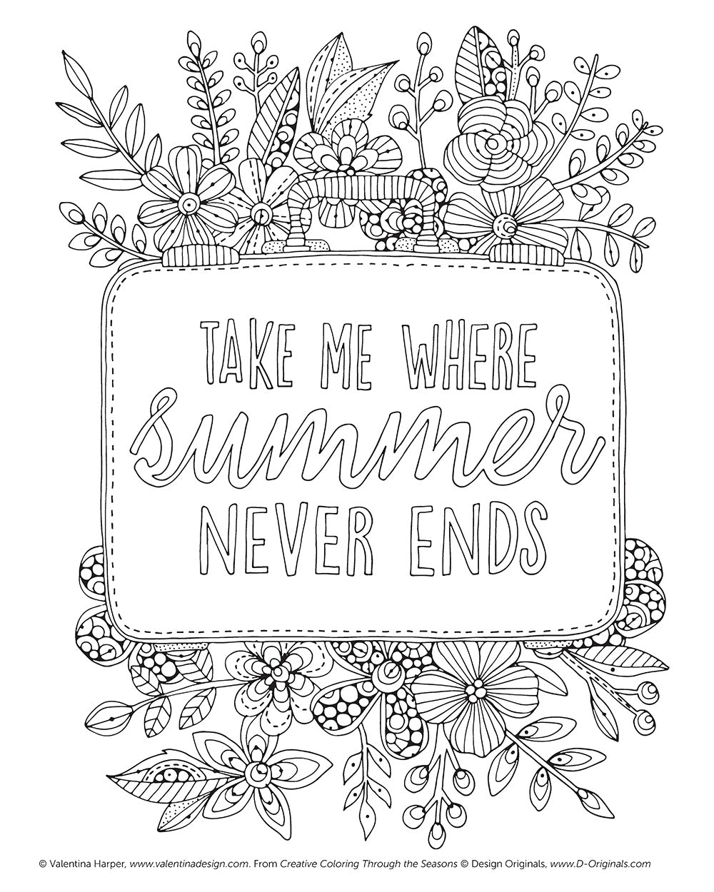 Creative Coloring Through the Seasons - Fox Chapel Publishing Co.