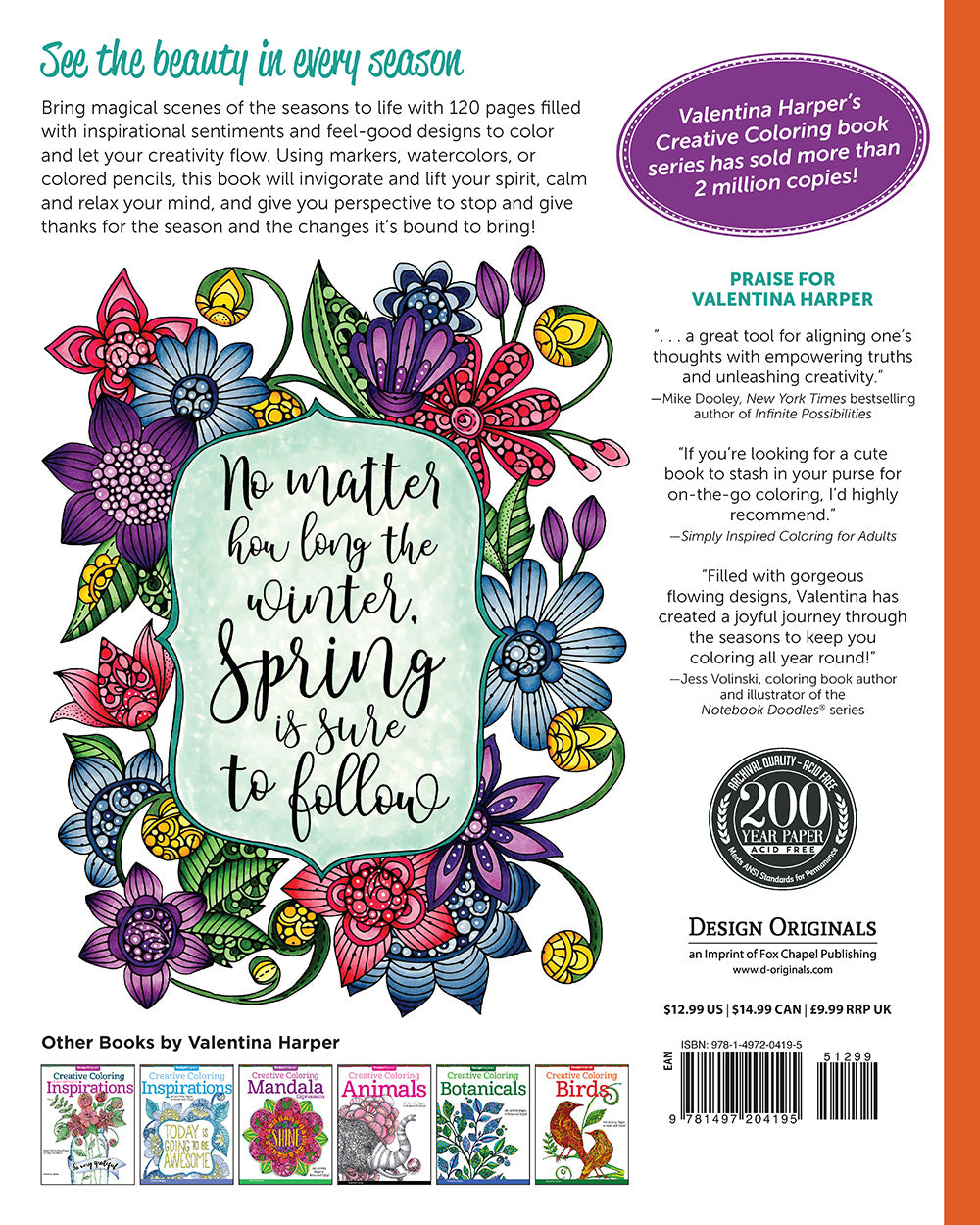 Creative Coloring Through the Seasons - Fox Chapel Publishing Co.