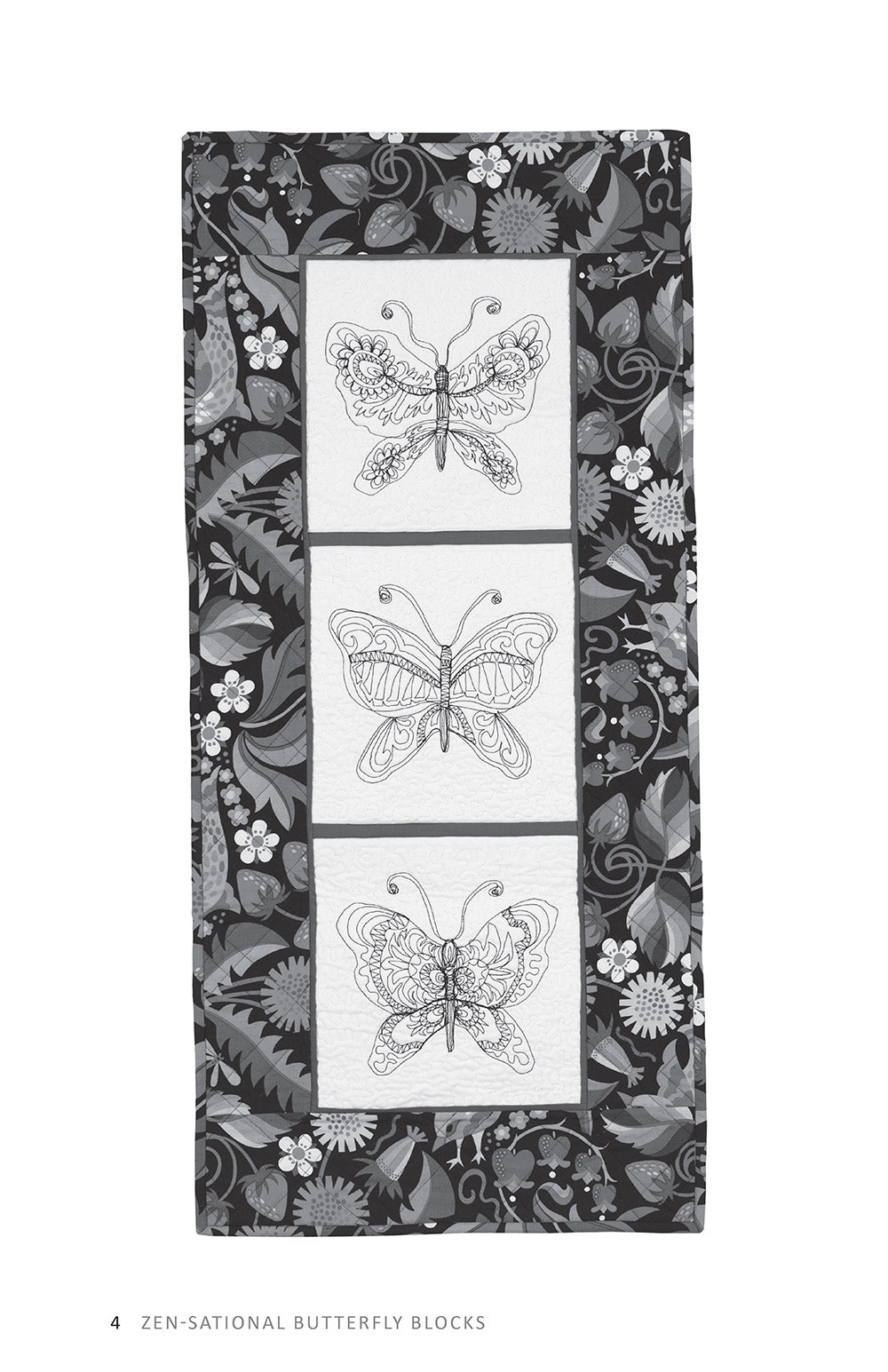 Zen-Sational Butterfly Blocks Quilt Pattern