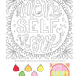 Live a Colorful Life Coloring Book