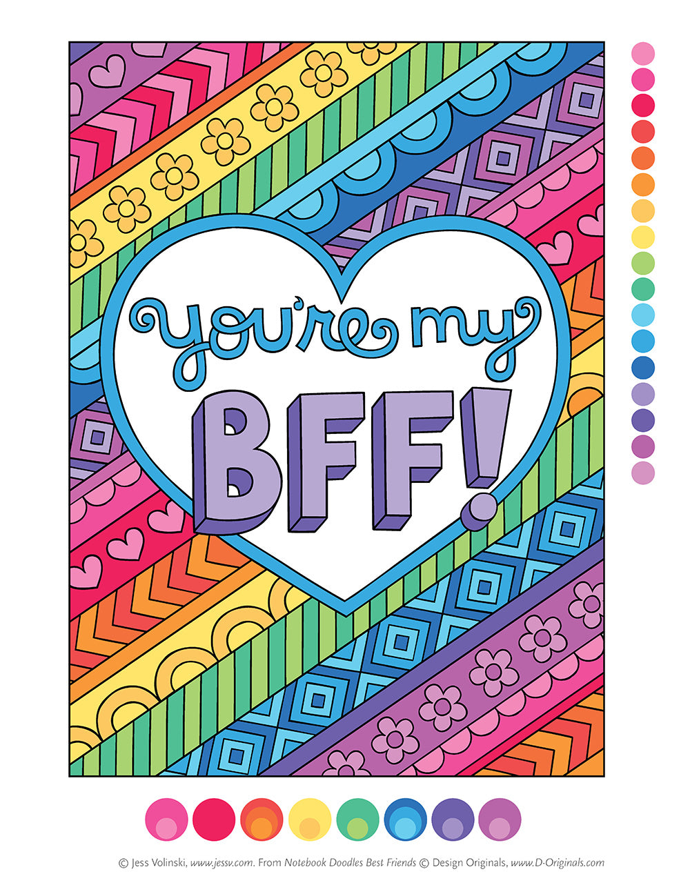 Notebook Doodles Best Friends - Fox Chapel Publishing Co.