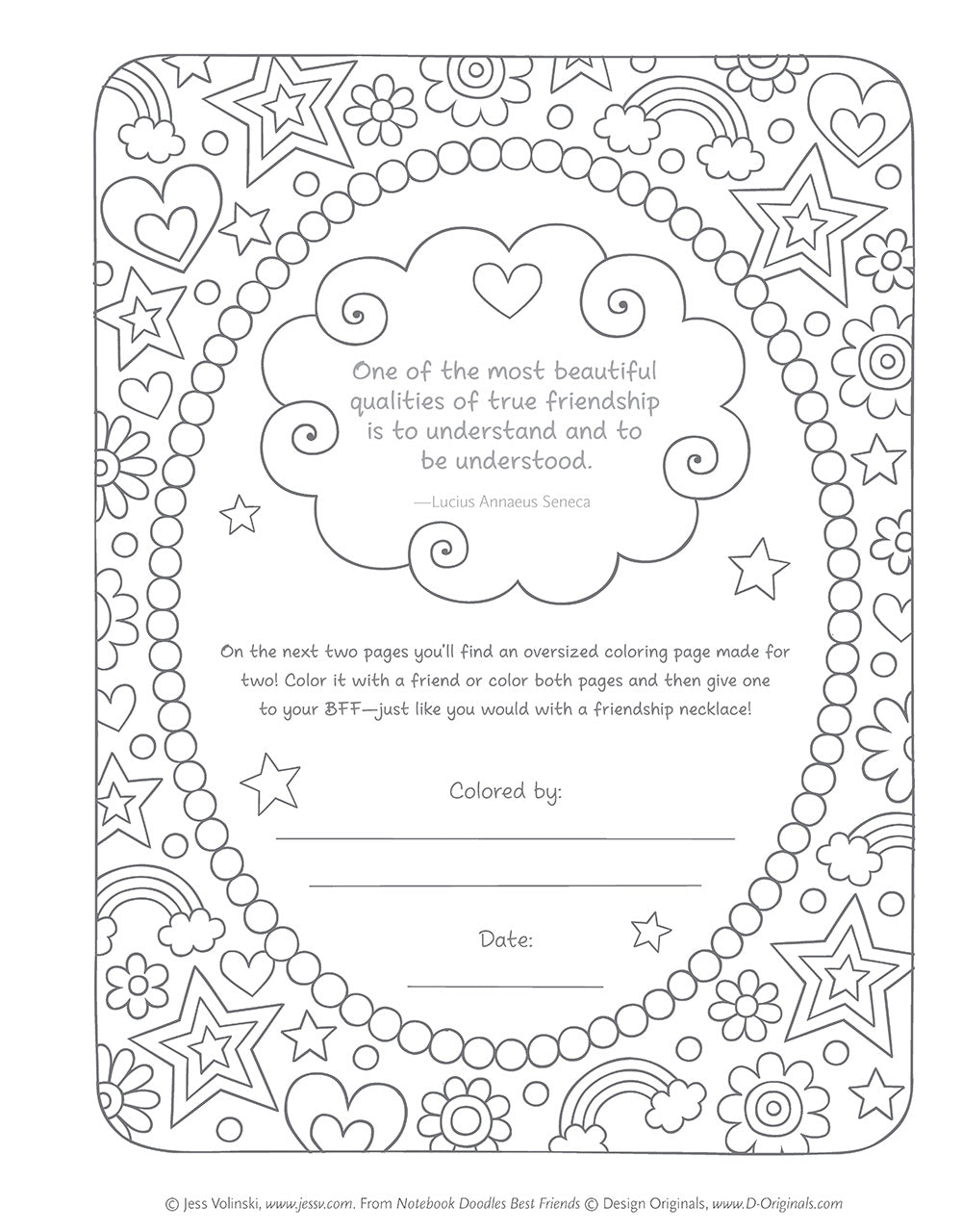 Notebook Doodles Best Friends - Fox Chapel Publishing Co.