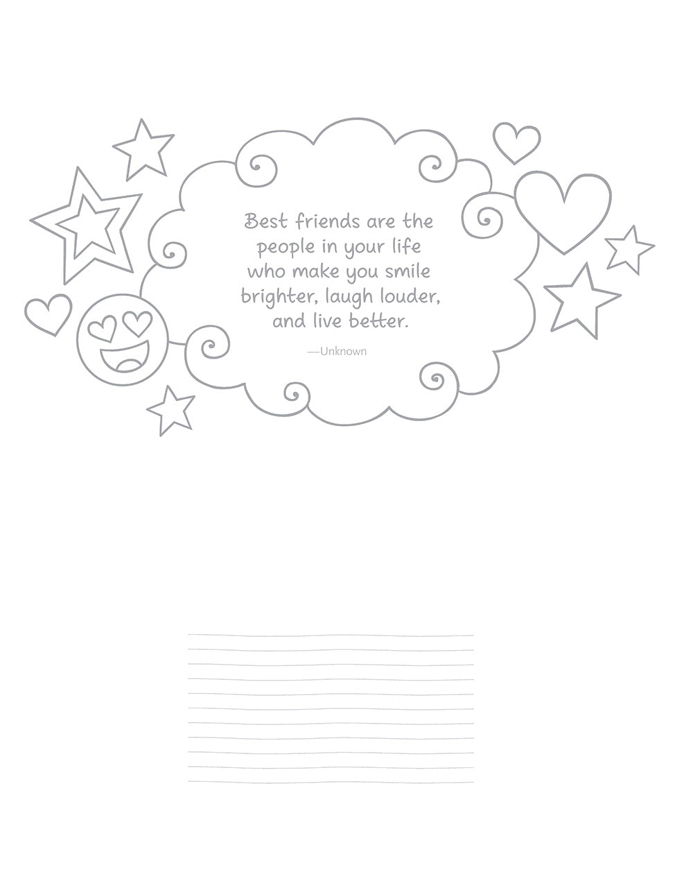 Notebook Doodles Best Friends - Fox Chapel Publishing Co.
