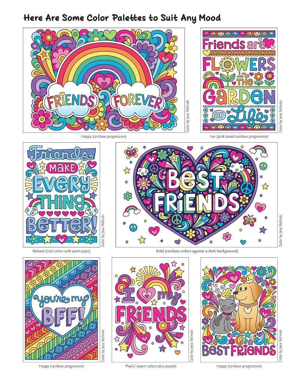 Notebook Doodles Best Friends - Fox Chapel Publishing Co.