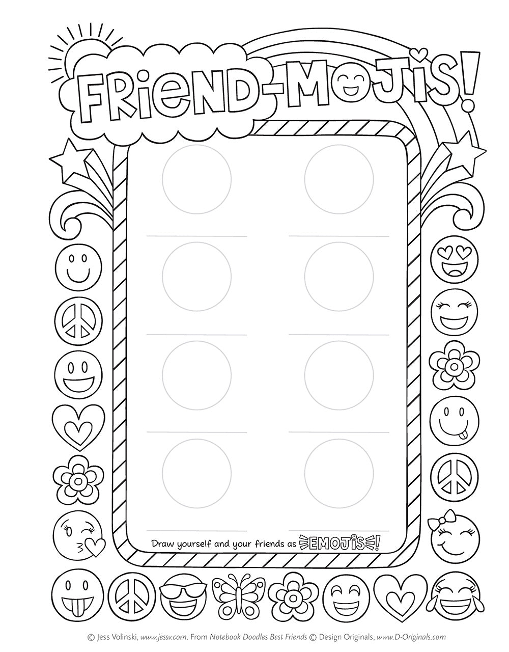 Notebook Doodles Best Friends - Fox Chapel Publishing Co.