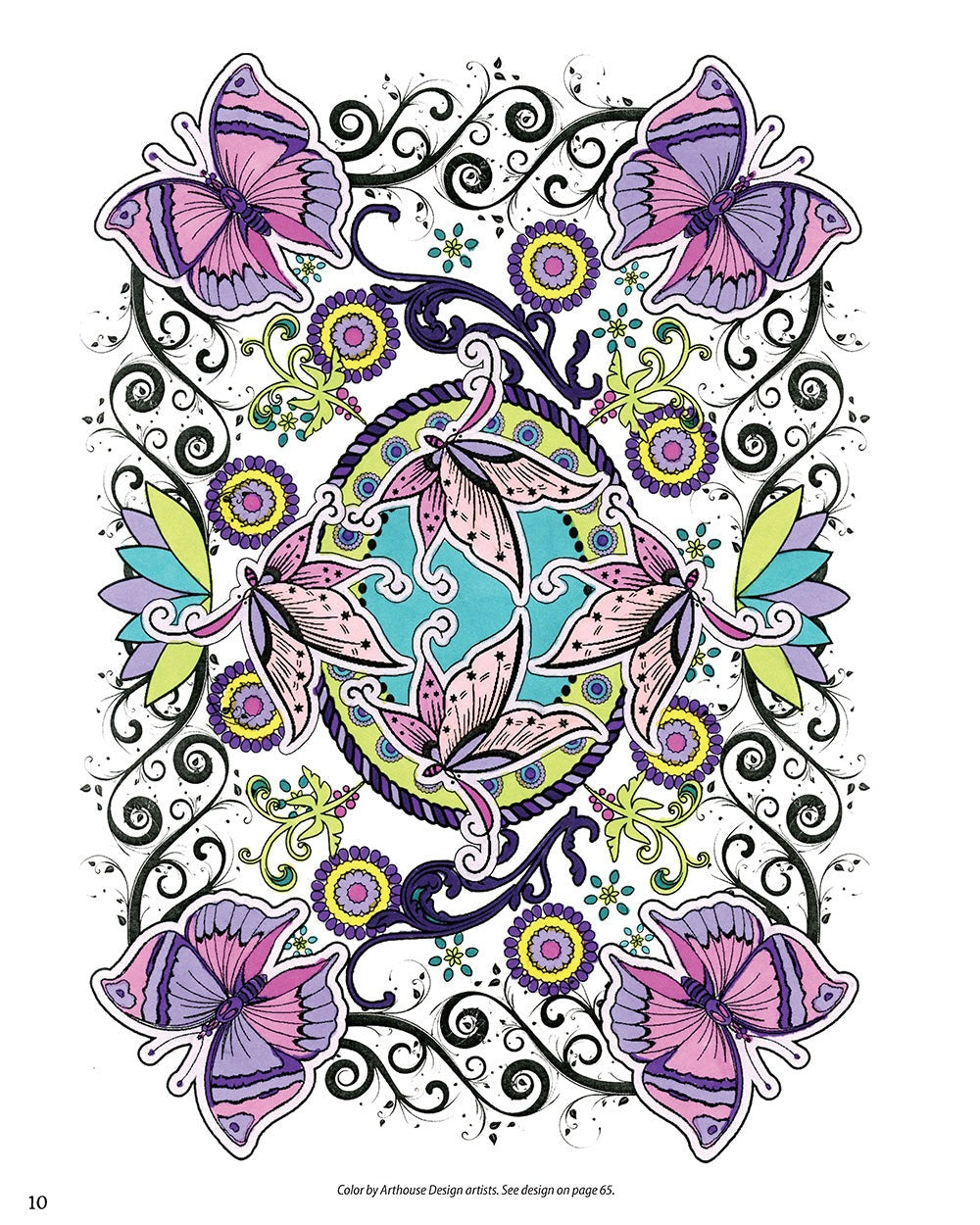 Reflections: Birds and Animals Coloring Book - Fox Chapel Publishing Co.